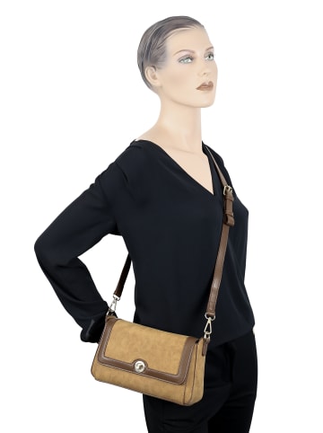 collezione alessandro Schultertasche " Brown " in braun