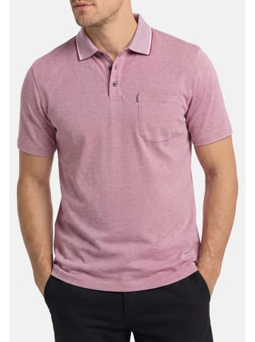 Casa moda Poloshirt Basic in Rot / braun