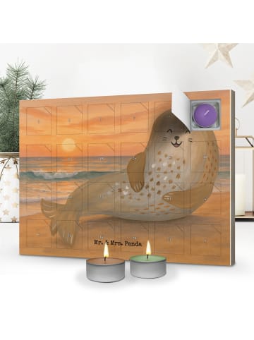 Mr. & Mrs. Panda adventskalender duftkerzen Robbe Lachen Design ... in Weiß