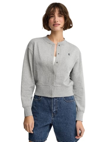 Polo Club Cardigan RIGBY GO CARDIGAN W VO in Graue Kraft