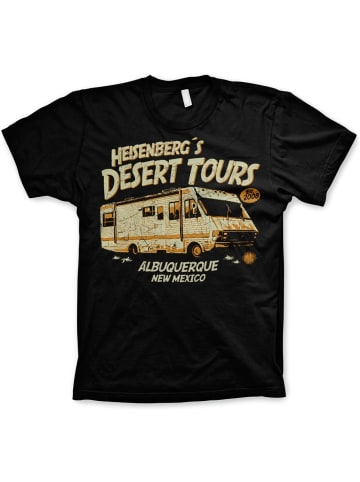 Breaking Bad T-Shirt "Heisenbergs Desert Tours Big Tall T-Shirt" in Schwarz