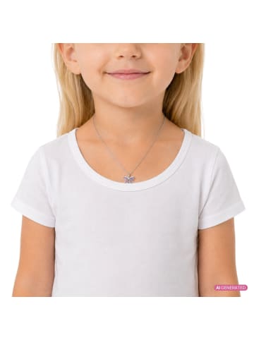 Prinzessin Lillifee Kette mit Anhänger Silber 925, rhodiniert in rosa