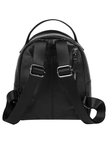 Bugatti Rucksack BELLA echt Leder in schwarz