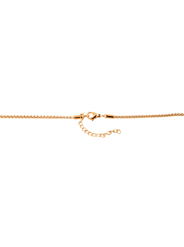 Adeliás Unisex Halskette – Venezianerkette aus Edelstahl 80 cm in gold