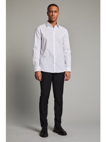 Matinique Langarm - Hemd Robo Slim fit in White