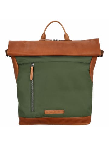 The Chesterfield Brand Fusion Bornholm - Rucksack 17" 45 cm in olive green
