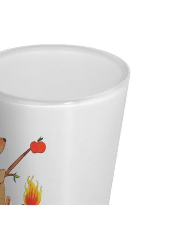 Mr. & Mrs. Panda Shotglas Igel Grillen ohne Spruch in Transparent