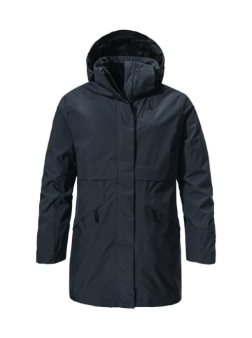 Schöffel Parka "Ins Parka Style Malkay WMS" in navy blazer