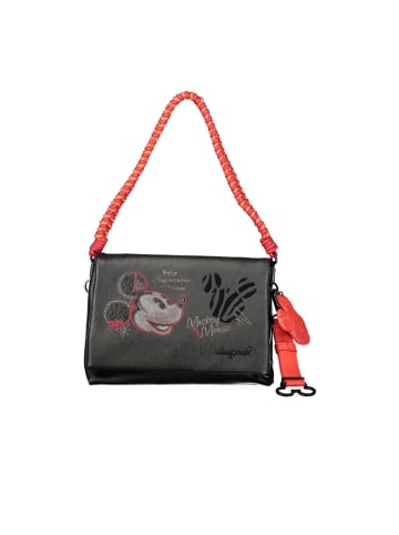 Desigual Schwarz Damen Tasche aus Polyurethan