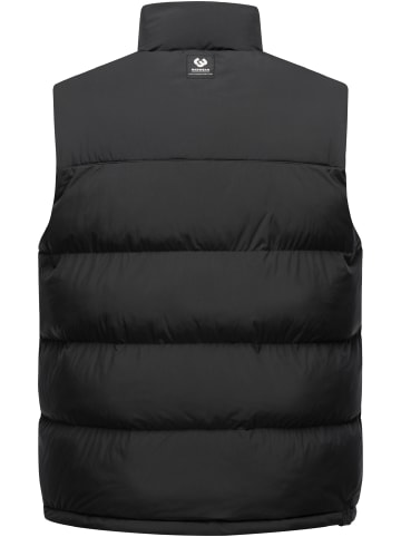 ragwear Steppweste Savan in Black