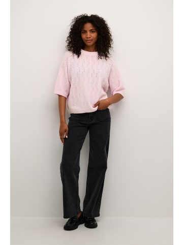 Kaffe Strickpullover KAtella Loose fit in Lilac Snow Melange