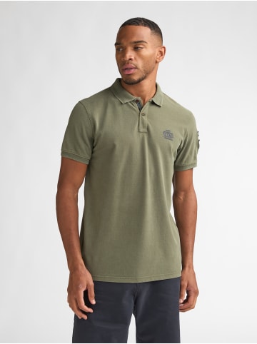 Petrol Industries Piqué-Poloshirt Tracción in Grün