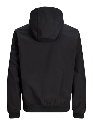 JACK & JONES PLUS Softshell Jacke in Black