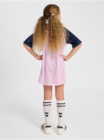 Hummel Kleid Raglanärmel Hmljr Loose Mädchen in ROSEATE SPOONBILL