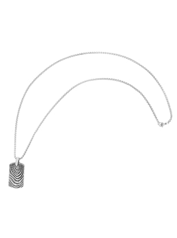 Adeliás Unisex Halskette mit Anhänger – aus Edelstahl in silber