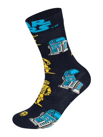 Happy Socks Socken Star Wars™ R2D2-C3PO and Chewbacca in Multicolor