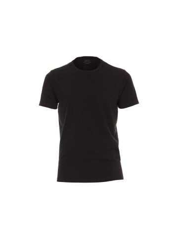 CASAMODA Rundhals T-Shirt in schwarz