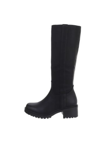 Ital-Design Stiefel in Schwarz