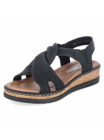 rieker Sandalette in schwarz