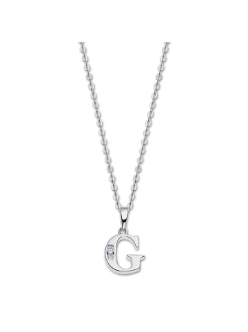 LOTUS silver Anhänger Silber 925 Sterling Silber Buchstabe G Halsketten