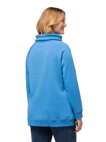 Ulla Popken Sweatshirt in himmelblau