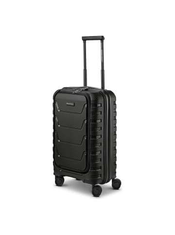 Smartbox Edition 01 4 Rollen Kabinentrolley 55 cm Laptopfach black
