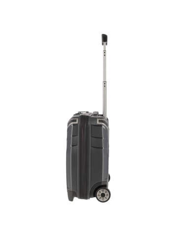travelite Elvaa - 2-Rollen-Businesstrolley 15.6" 44 cm (blaugrau) in schwarz