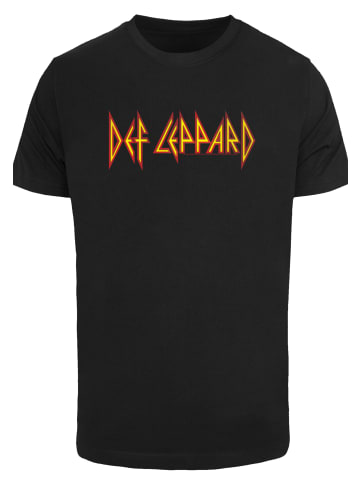 F4NT4STIC T-Shirt Def Leppard Shatter Logo in schwarz