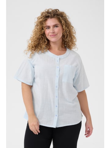 KAFFE curve Langarm - Hemd KCpaula Loose fit in Nantucket Breeze