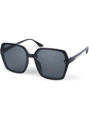 styleBREAKER Butterfly Sonnenbrille in Schwarz / Grau getönt