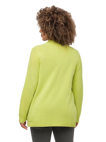 Ulla Popken Pullover in limettengrün