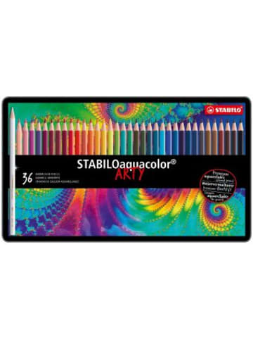 STABILO Papeterie/PBS - STABILOaquacolor 36er Metalletui ARTY"