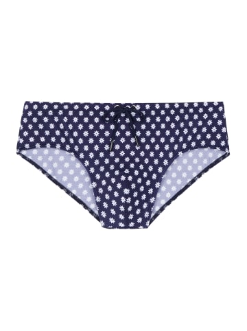 HOM Swim Mini Briefs Gordes in navy print