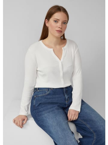 QS T-Shirt in 0200_creme