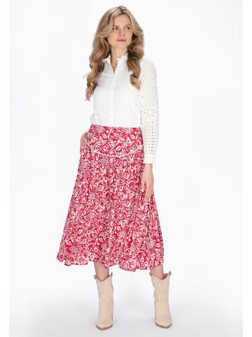 usha FESTIVAL Women Skirt in rose offwhite