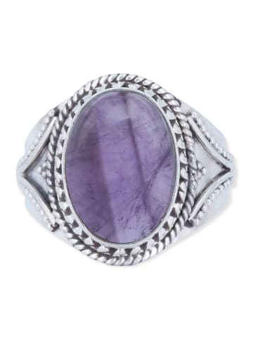 mantraroma 925er Silber - Ringe mit Amethyst