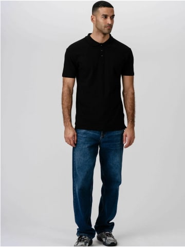 TeeShoppen Poloshirt Muscle Polo in Black