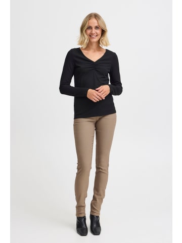 Fransa Langarm-Shirt FRMONA Regular fit in Black