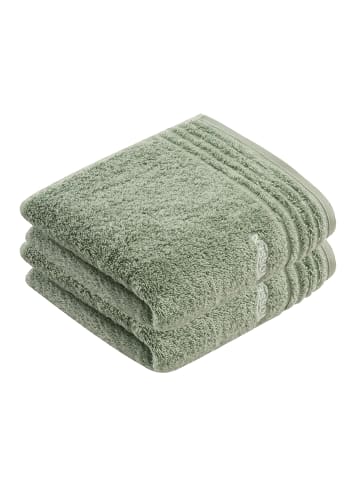 Vossen 2er Pack Handtuch in soft green