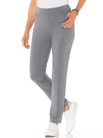 Stehmann Jersey-Schlupfhose in hellgrau-meliert