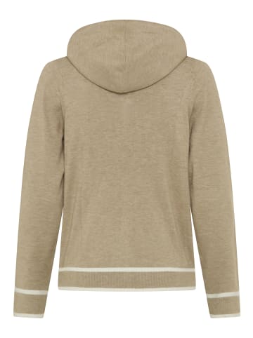 Kangaroos Kapuzenstrickjacke in Natur
