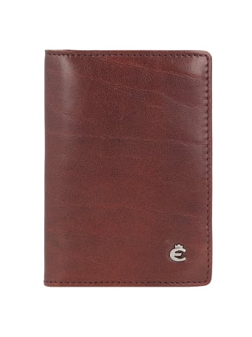 Esquire Toscana Visitenkartenetui Leder 7.5 cm in coffee