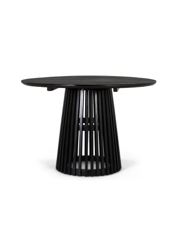 Giner y Colomer Runder Esstisch aus massivem Mindi-Holz 120 cm in Brown