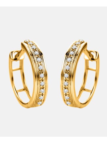 Diamant L'éternel Ohrringe aus 375 Gelbgold mit Diamant