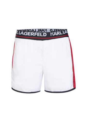 Lagerfeld Badeshorts für Herren in weiß