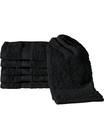 REDBEST Frottier Gästetuch 6er-Pack Chicago in schwarz