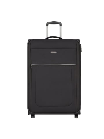 PAKLITE Valencia 2 Rollen Trolley 74 cm in schwarz