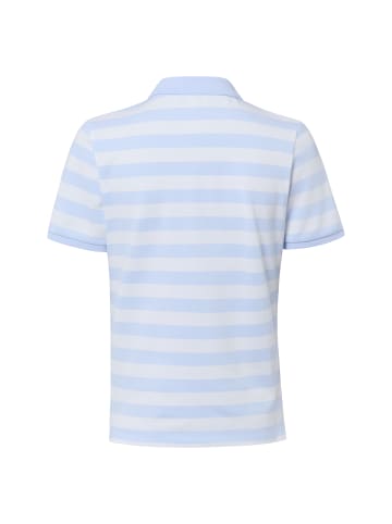 Marie Lund Shirt in weiß hellblau - 0002