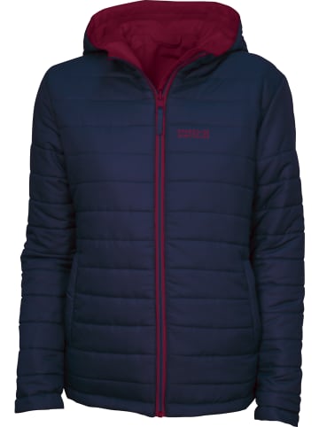 PRO-X elements Wendejacke "HEIKE" in Marineblau/Beerenrot