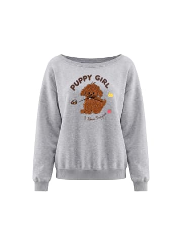 myMo Women Sweatshirt in Grey